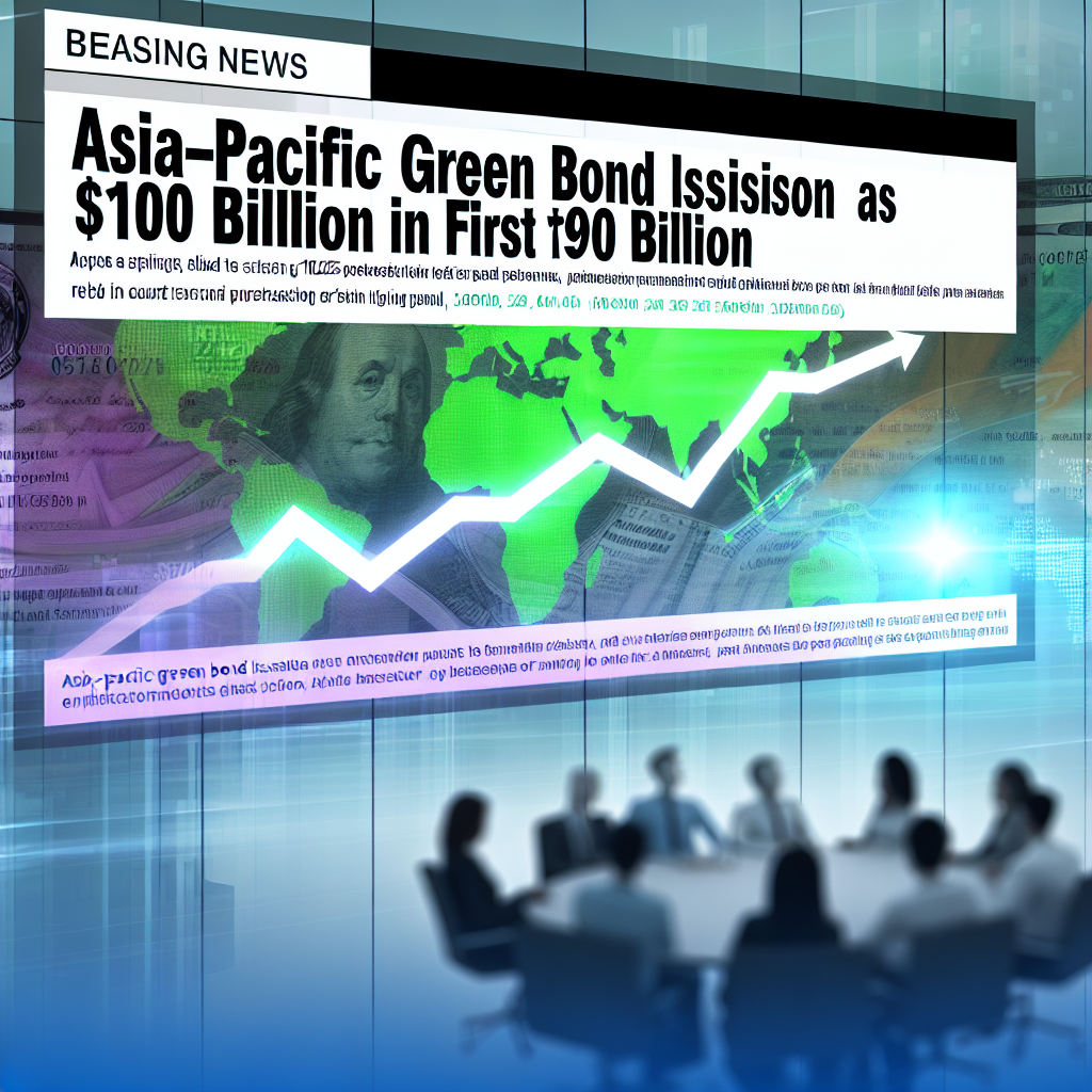 Asia-Pacific Green Bond Issuance Reaches Record $100 Billion in First Half of 2025