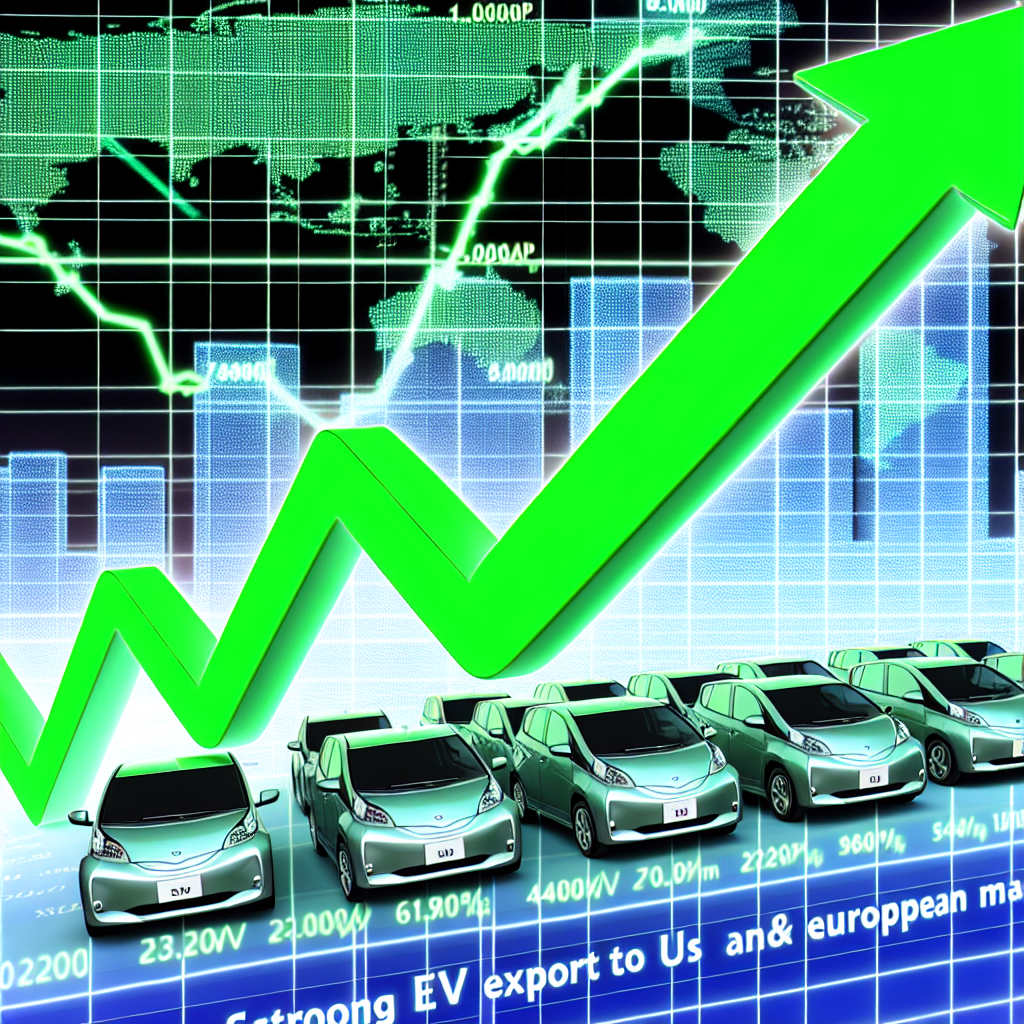 Japanese Automakers' Shares Rise on Strong EV Export Data to US and European Markets
