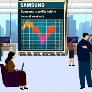 Samsung's Profits Tumble: Chip Demand Weakens