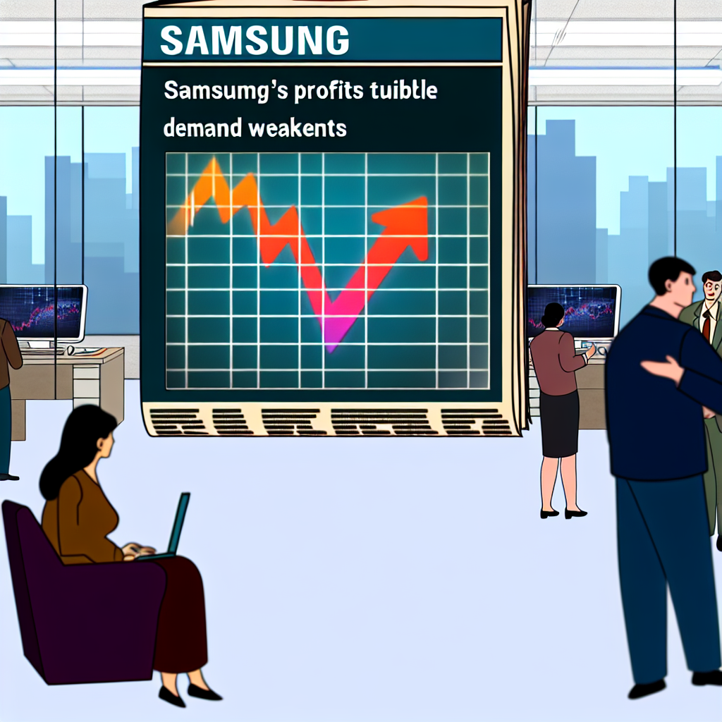 Samsung's Profits Tumble: Chip Demand Weakens